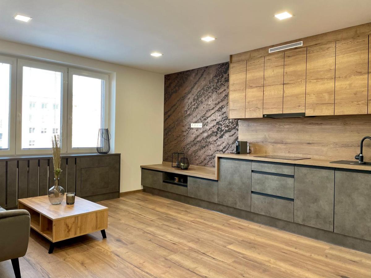 Luxusní nově zrekonstruovaný Apartmán 2kk - 47m2 - Ostrava Centrum Esterno foto